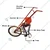4 Feet Cycle Weeder with Blades, Cultivator and Seed Drill