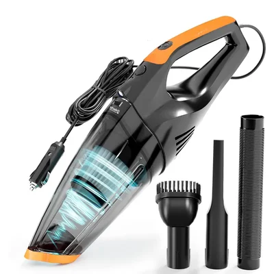 Shakti Technology 100 W Hand Held Portable Car Vacuum Cleaner, 4500 PA Powerful Suction (Cyclone)