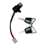 CY Electric Bicycle Ignition On/Off Key , Universal 2-Wire Lock, Battery Power Key Switch for E-Bike, Scooter