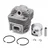 Cylinder & Piston Kit with Piston, Rings, Circlips, Gudgeon Pin for 52 cc Brush Cutters