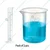 SBT Combo of Measuring Cylinder 250 ml & Measuring Beaker 50 ml for School, College, Chemistry Laboratory