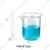 SBT Scientific Plastic 1 Measuring Cylinder 10ml & 1 Measuring Beaker 100ml Combo Blue Printed Graduation for Lab