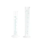 SBT 25ml & 250ml Scientific Measuring Cylinder with Hexagonal Base & Blue Printed Graduation