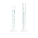 SBT 50ml & 100ml Scientific Measuring Cylinder with Hexagonal Base & Blue Printed Graduation