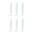 SBT 4 pcs 50ml Scientific Polypropylene Measuring Cylinder with Hexagonal Base and Blue Printed Graduation