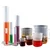 Bello Plastic 5 pcs Graduated Cylinders & 5 pcs Plastic Beakers of Different Capacity for Lab Purpose