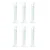 Bello 6pcs x 50ml Scientific Polypropylene Measuring Cylinder with Hexagonal Base and Blue Printed Graduation