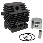 Stihl Cylinder with Piston 40 mm for WP 230 Water Pump, FS 230 and FR 230 Brush Cutter, SG 230 Sprayer, BC 230 Cultivator, and BT 230 Earth Auger, 41510201201