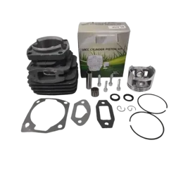 Cylinder with Piston Set (Double Gap - 17 Pcs) for 58cc Petrol Chainsaw, CS 001