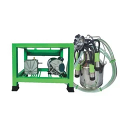 Vanshika 350LPM Single Bucket Milking Machine, Q1N1 Model
