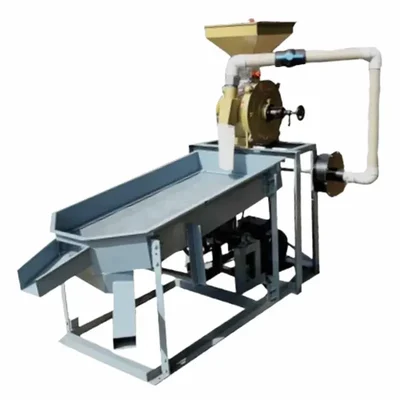 High Efficiency 90 Kg Dal Mill Machine with Grader and 3HP Motor For Dehusk, Split, and Clean Pulses Chana, Moong, Toor