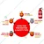 DARIT ABC 1 kg Dry Powder Fire Extinguishers MAP 50%