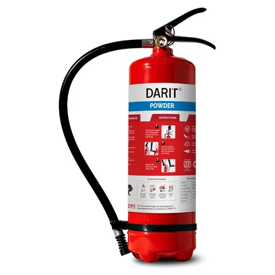 DARIT ABC 6 kg Dry Powder Fire Extinguishers MAP 90%