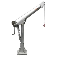 Heavy Duty 200 Kg Load Capacity SS 316  Material Davit Arm For Chemical Industry,Marine Settings & Material Handling