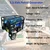 Dayuri 5.5 KVA Single Phase Recoil and Self Start Portable Petrol Generator