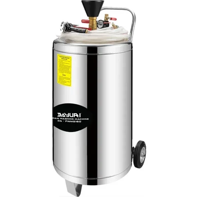 Dayuri (DA - FWM5160) 80 Liters Stainless Steel Foam Tank with Caster Wheels