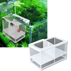 Boyu Aquarium Fish Breeding, Isolation, Hatchery Box For Fish Fry Net Box(Large Nb-3202A Double With Bottom Tray)