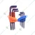 DE NEERS 9 Pcs Long Arm Ball Point Hex Allen Key Sets (DNKBHM9L)
