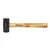 DE NEERS 6000 gm Wooden Handle Sledge Hammer with spare Fiberglass Handle