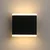 GIGAWATTS 6W Modern Acrylic LED Lamp 120V Decorative Wall Light Half Cylinder Lighting for Home, Garden, Living Room