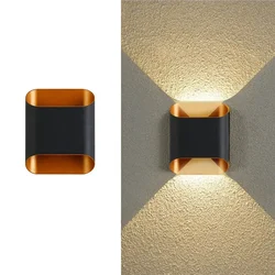 GIGAWATTS 6W Wall Light BIS Approved 2 Way Gate-Light Waterproof LED Up Down Sconce Lamp for Home, Garden & Balcony