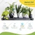 Ecofynd White Decorative Modern Indoor Planter with Stand, Decorative Modern Indoor Planter (Pack of 2)