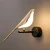 GIGAWATTS Sparrow Wall Light Gold Plating Decorative Lamp Bird Style LED for Bedroom Living & Drawing Room Lobby 
