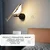 GIGAWATTS Sparrow Wall Light Gold Plating Decorative Lamp Bird Style LED for Bedroom Living & Drawing Room Lobby 
