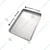   Pack of 2 Pcs 18 x 13 Inch Deep Baking Aluminium Rectangle Oven Tray