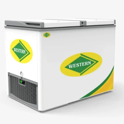 WESTERN 285L 2 in 1 Freezer-Cum-Cooler with Double Door Hard Top Lid, B325H220 with 4 Years Warranty