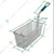 Stainless Steel Fryer Basket for ADORMA 5 Litre Deep Fryer