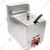 SS 6 Liter Gas Deep Fryer Machine for Making French Fries, Fried Chicken
