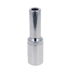 Keaa 1/2 Inch Drive 6 Point Deep Socket 8 mm Chrome Vanadium Heavy Duty Socket for Ratchet and Wrench
