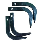 Premium 8 Inch Deep Tilling Blade (4 Pieces) for 5 to 12 HP Petrol & Diesel Power Tiller