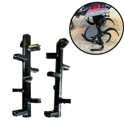 Heavy Duty 2 Pcs of 2.6 Feet Deep Tilling Center Rotary Shaft (8 Blades each) for 5 to 12 HP Petrol Power Tiller 