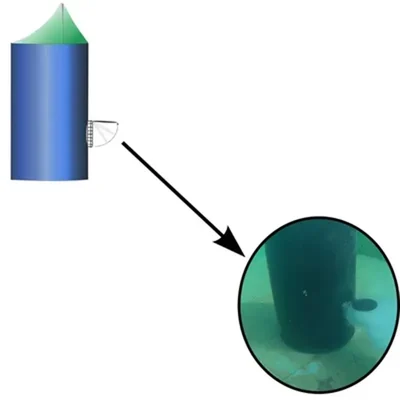 1 HP Deep Water Vessel Aerator with Automatic Flap System (Digital Panel Included)(Type-Single Phase(230 V))