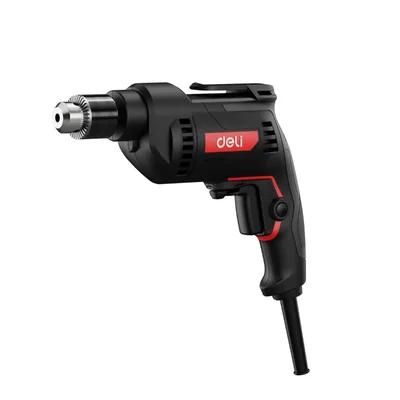 Deli 10mm 500 Watt Powerful Electric Drill Machine, 0-3300 RPM (EDE-DZ10-2E)