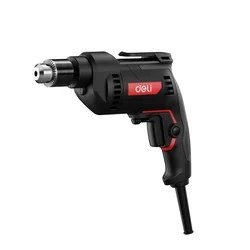 Deli 10mm 500 Watt Powerful Electric Drill Machine, 0-3300 RPM (EDE-DZ10-2E)