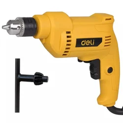 Deli 10mm 500 Watt Powerful Electric Drill Machine, 0-3300 RPM (EDL-DZ10-E3)