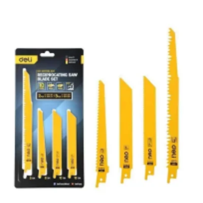Deli 10 Pcs Reciprocating Saw Blades Set (EDH-WJT010-EH1)