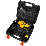 Deli 13mm 650 Watt Impact Drill With Drill Bit Set, 3000 RPM (48000 BPM) (DC180)