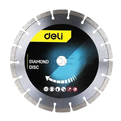 Deli 180 mm (7 Inch) Diamond Disc (EDH-SQP180-E1) - Pack Of 2