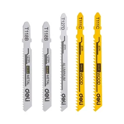 Deli 5 Pcs Jig Saw Blade Set (EDH-QJT005-EH1)- Pack Of 2
