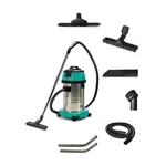 Deluxe 30 L 1200W SS Body Professional Wet & Dry Vacuum Cleaner (1 Year Warranty)