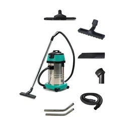 Deluxe 30 L 1200W SS Body Professional Wet & Dry Vacuum Cleaner (1 Year Warranty)