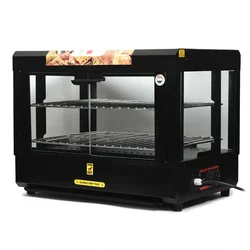 Hotline Plus Era Deluxe 50 Litre Hot Showcase with 2 Rack