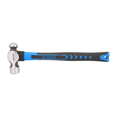DE NEERS 1000 gms Ball Pein / Cross Pein Hammer with Fiberglass Handle 