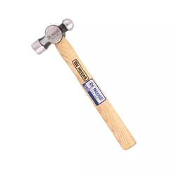 De Neers 500 g Ball Pein/Cross Pein Hammer with Wooden Handle 