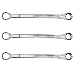 DE NEERS 24x26 mm Bi-Hexagon Shallow Offset Ring Spanner - Pack of 2