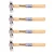 De Neers 100 g Ball Pein/Cross Pein Hammer with Wooden Handle - Pack of 4